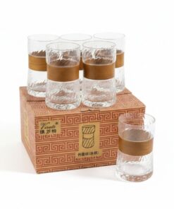 Classic Retro Borosilicate Glass Set of 6