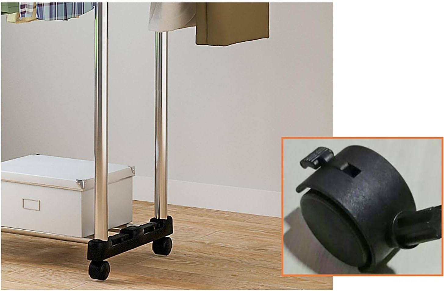 clothes-indoor-folding-clothes-rail-double-pole