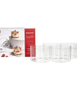 Danny Home Dessert Glass Cups 4Pcs 200ml