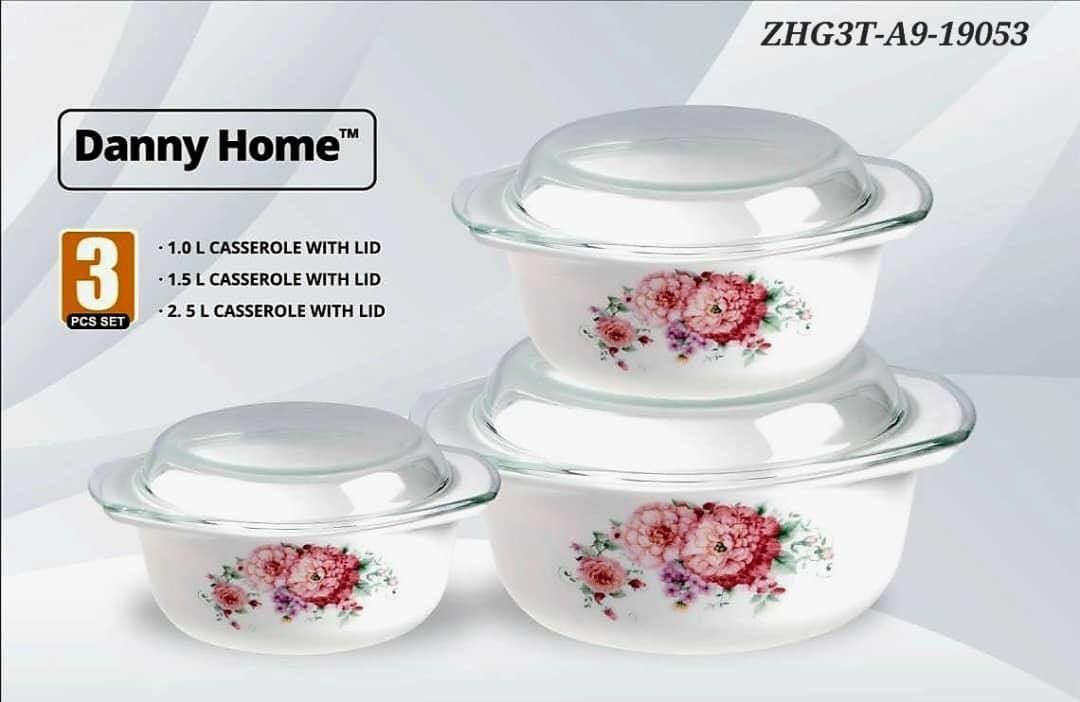 danny-home-opal-glass-serving-dish-with-lid-casserole-set-3-piece-1.0+1.5+2.5-liter