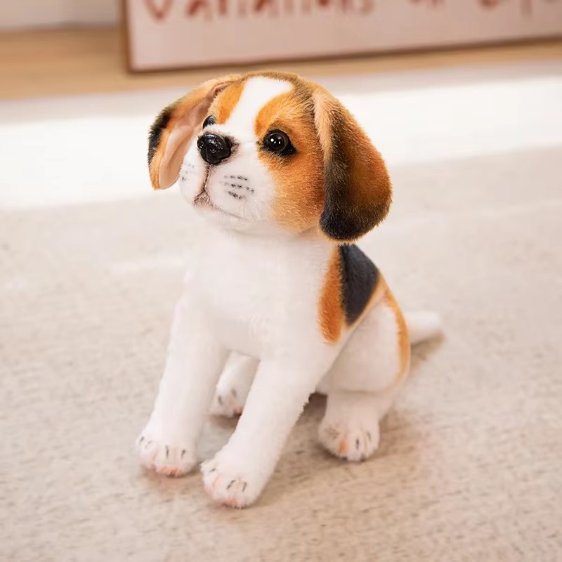 Dog Plush Toy Cute Stuffed Realistic Puppy Doll For Kids - 25Cm 17 Dog-Plush-Toy-Cute-Stuffed-Realistic-Puppy-Doll-For-Kids---25Cm