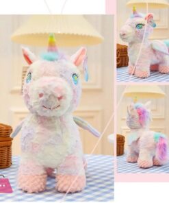 Fluffy Unicorn - 40Cm 5 Fluffy Unicorn - 40Cm - Image 2