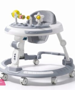 Foldabe Plastic  Baby Walker Silent Wheels