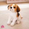 Dog Plush Toy Cute Stuffed Realistic Puppy Doll For Kids - 25Cm