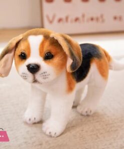 Dog Plush Toy Cute Stuffed Realistic Puppy Doll For Kids - 25Cm - Image 2