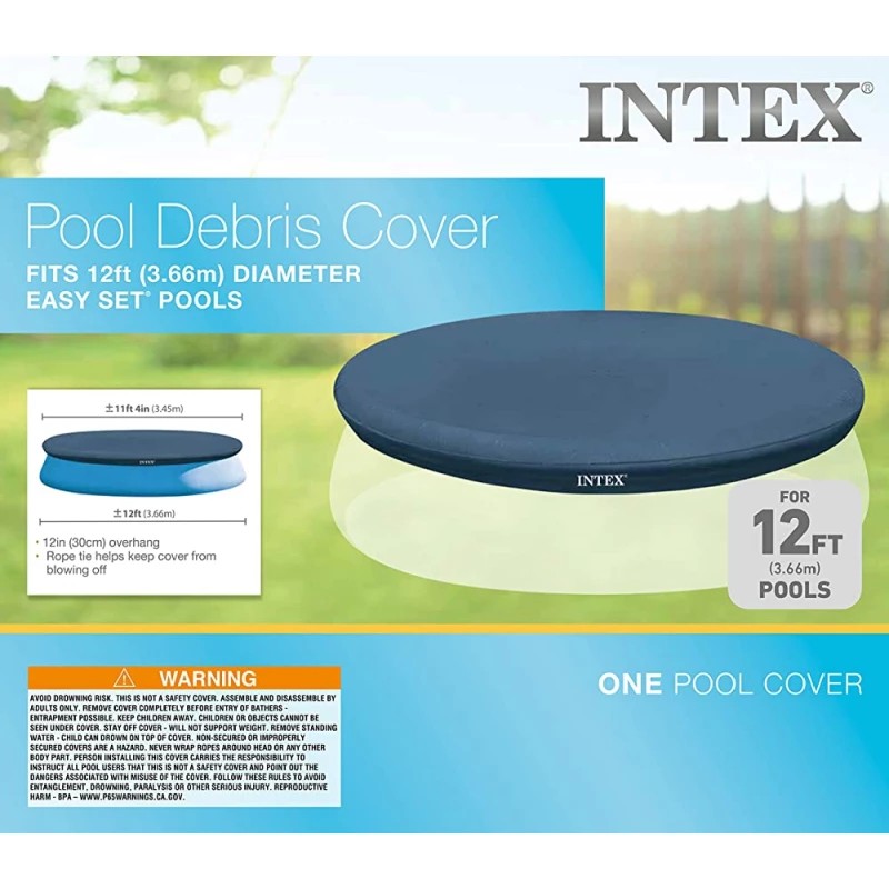 Intex Cover For Cm Pool -12-Feet - 28022 8 Intex-Cover-For-Cm-Pool--12-Feet---28022