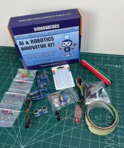 Kidnovators Ai & Robotics Innvoator Kit / Arduino Based 50 in 1 Smart Stem Kit