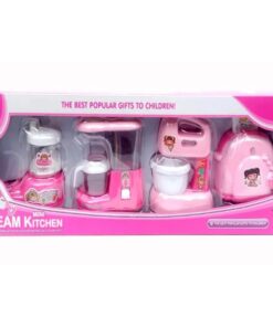 kids Playing Battery Operated Household Appliances