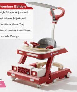 Little Driver’s First Steps Baby Walker Land Rover Design Multifunctional