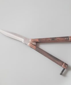 Stainless Steel Butterfly Knife  Folding Blade