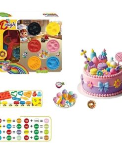 Modeling Clay Kit with 6 Jars of Dough