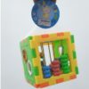Multifunctional Early Learning Cube Toddler Baby Box Electronic Gear Clock Geometric Blocks Sorting