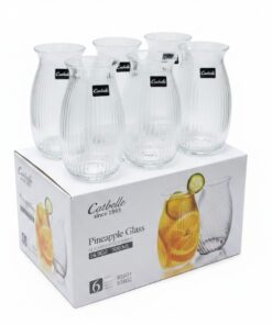 Pineapple Drinking Glasses Pack Of 6 14 Pineapple Drinking Glasses Pack Of 6 - Image 6