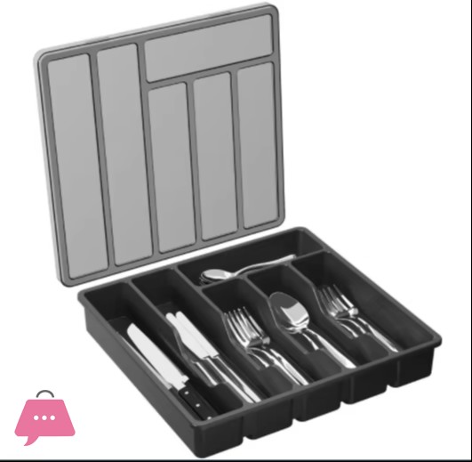 plastic-cutlery-tray-with-lid