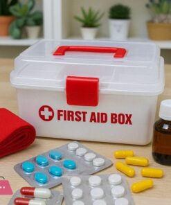 Plastic First Aid Box – Durable Heavy Duty Medicine Storage Cabinet &Amp; Organizer For Safety 17 Plastic First Aid Box – Durable Heavy Duty Medicine Storage Cabinet &Amp; Organizer For Safety - Image 4