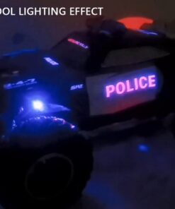 Police Speed Challenge 1:8 Scale Rock Crawler 2.4Ghz Off-Road Rc Car - Image 5