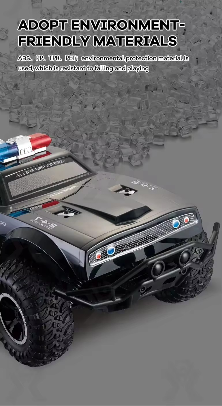 Police-Speed-Challenge-1:8-Scale-Rock-Crawler-2.4Ghz-Off-Road-Rc-Car