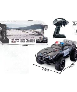 Police Speed Challenge 1:8 Scale Rock Crawler 2.4Ghz Off-Road Rc Car - Image 4