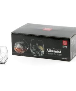 RCR Alkemist Tilting Luxury Crystal Glass 380 ml Set of 6 - 274320