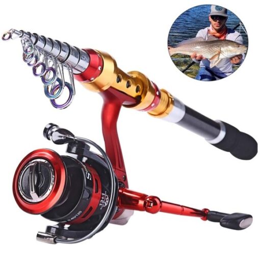 Retractable Fishing Rod Set in Pakistan
