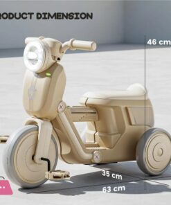 Revona Tricycle Pedal Ride Music Function Non-Slip Handles 12 Months To 4 Years 13 Revona Tricycle Pedal Ride Music Function Non-Slip Handles 12 Months To 4 Years - Image 3