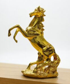 Standing Horse Statue Ornament Statue Horse Sculpture Decor Animal Statue For Desk - 6 X 3 Inch - Image 2