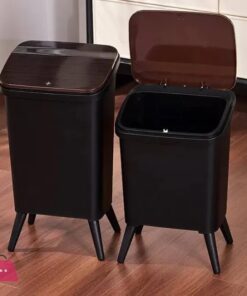 Trash Can With Press Lid - 12Liter - Image 3