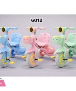 Tricycle With Back Seats 3 Wheels For 2-6 Year Old Kids - Image 2