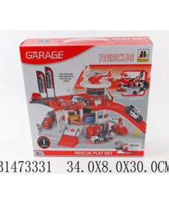 Fire Fighting Rescue Garage Station With Helipad Play Set 6 Fire Fighting Rescue Garage Station With Helipad Play Set - Image 2
