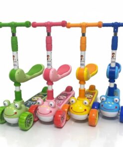 3 in 1 Led Light Music Kick Mini Balance Scooter Kids Push Scooter