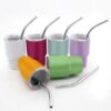 3Oz Mini Tumbler Shot Glass Stainless Steel Mini Tumblers With Lids And Straws
