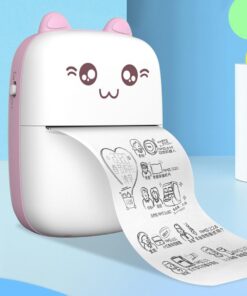 Rechargeable Thermal Mini Printer Cute Photo Label Students Wireless Bluetooth Pocket Pictures Printer 11 Rechargeable Thermal Mini Printer Cute Photo Label Students Wireless Bluetooth Pocket Pictures Printer - Image 3