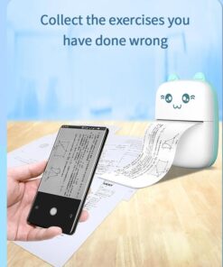 Rechargeable Thermal Mini Printer Cute Photo Label Students Wireless Bluetooth Pocket Pictures Printer 12 Rechargeable Thermal Mini Printer Cute Photo Label Students Wireless Bluetooth Pocket Pictures Printer - Image 4