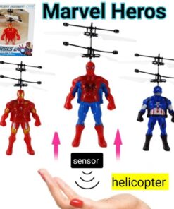 Avengers Super Hero Sense Control Flying Helicopter Toy For Kids