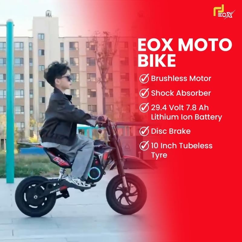 Eox Moto Electric Bike With Rechargeable Lithium Battery Bike 24V 10 Bike