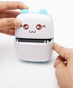 Rechargeable Thermal Mini Printer Cute Photo Label Students Wireless Bluetooth Pocket Pictures Printer 10 Rechargeable Thermal Mini Printer Cute Photo Label Students Wireless Bluetooth Pocket Pictures Printer - Image 2