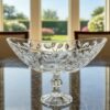 Rcr Crystal Laurus Oval Raised Glass Centerpiece - 255950 2 Rcr Crystal Laurus Oval Raised Glass Centerpiece - 255950