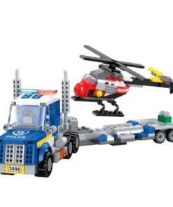 COGO Plastic Model Block 3 in 1 Polices Car Building Blocks Sets