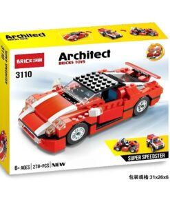 Creator 23 In 1 Super Speedster Race Truck Car Transformable Building Blocks 278 Pcs