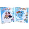 19 inch Mini Shopping Cart with Full Grocery Food Toy Playset for Kids