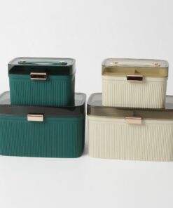 First Aid Case Storage Box Bins Large Capacity Removable Tray Organizer Container for Sports Sewing Workplace Car Arts Crafts