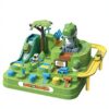 Jungle Dinosaur Challenge Adventure Kids Educational Plastic Puzzle Sliding Car Track Toy 1 Jungle Dinosaur Challenge Adventure Kids Educational Plastic Puzzle Sliding Car Track Toy