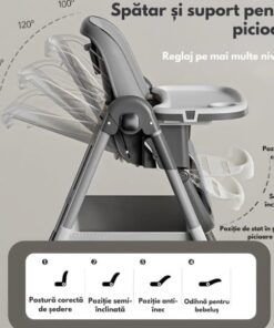 Popypapa High Chair With 4 Wheels A65 28 Popypapa High Chair With 4 Wheels A65 - Image 5