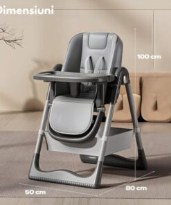 Popypapa High Chair With 4 Wheels A65 29 Popypapa High Chair With 4 Wheels A65 - Image 6