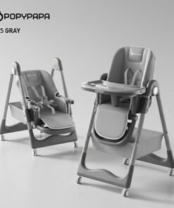 POPYPAPA High Chair with 4 Wheels A65