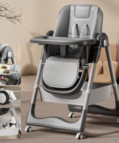 Popypapa High Chair With 4 Wheels A65 25 Popypapa High Chair With 4 Wheels A65 - Image 2