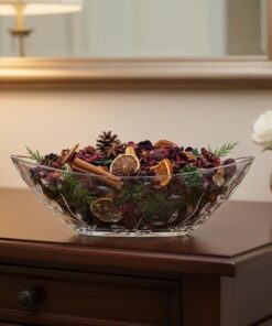 Rcr Crystal Laurus Oval Center Piece 13.5 Inch - 255920 9 Rcr Crystal Laurus Oval Center Piece 13.5 Inch - 255920 - Image 3