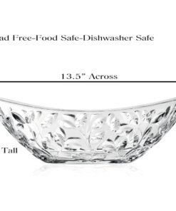 Rcr Crystal Laurus Oval Center Piece 13.5 Inch - 255920 10 Rcr Crystal Laurus Oval Center Piece 13.5 Inch - 255920 - Image 4