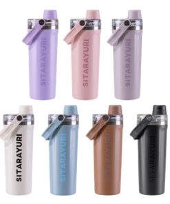 Sitarayuri 800Ml Insulated Tumbler Stainless Steel Bottle With Straw - Image 3