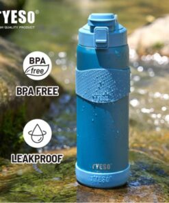 Tyeso Stainless Steel Insulated Water Bottle - 900Ml 19 Tyeso Stainless Steel Insulated Water Bottle - 900Ml - Image 8